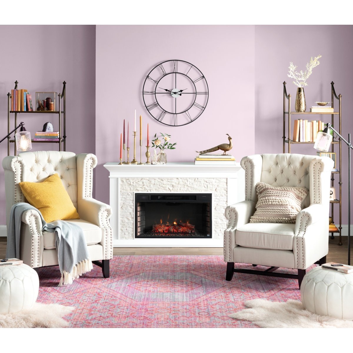 Ceonna Electric Fireplace Winston Porter Finish - Image 6