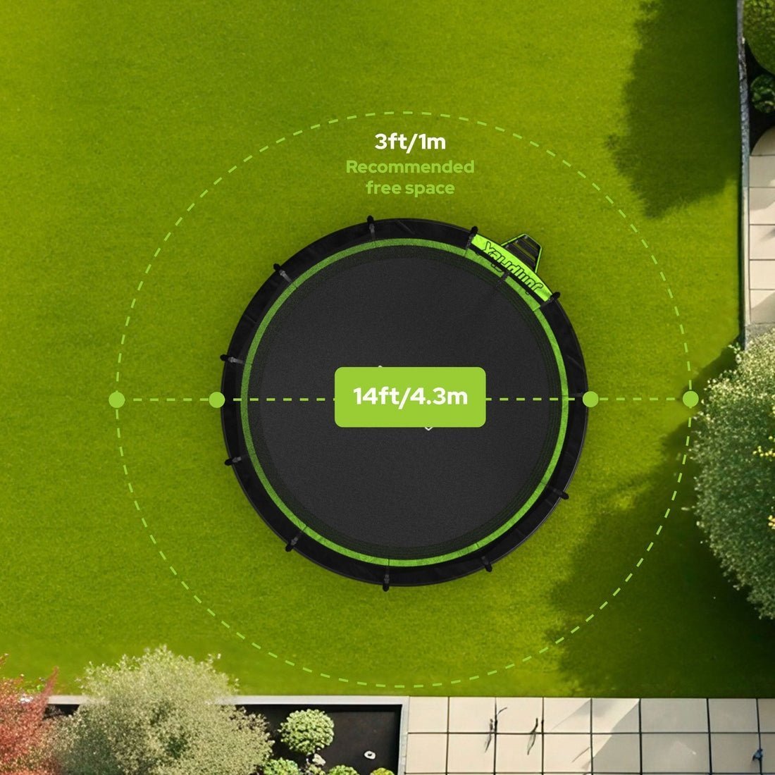 JumpFlex HERO 14ft Round Trampoline - Image 3