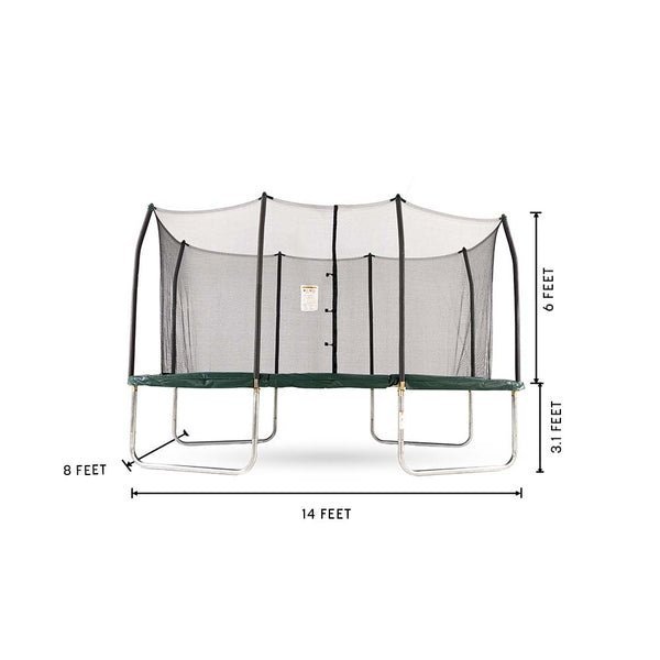 Skywalker 14' Rectangle Trampoline with Enclosure - Image 6