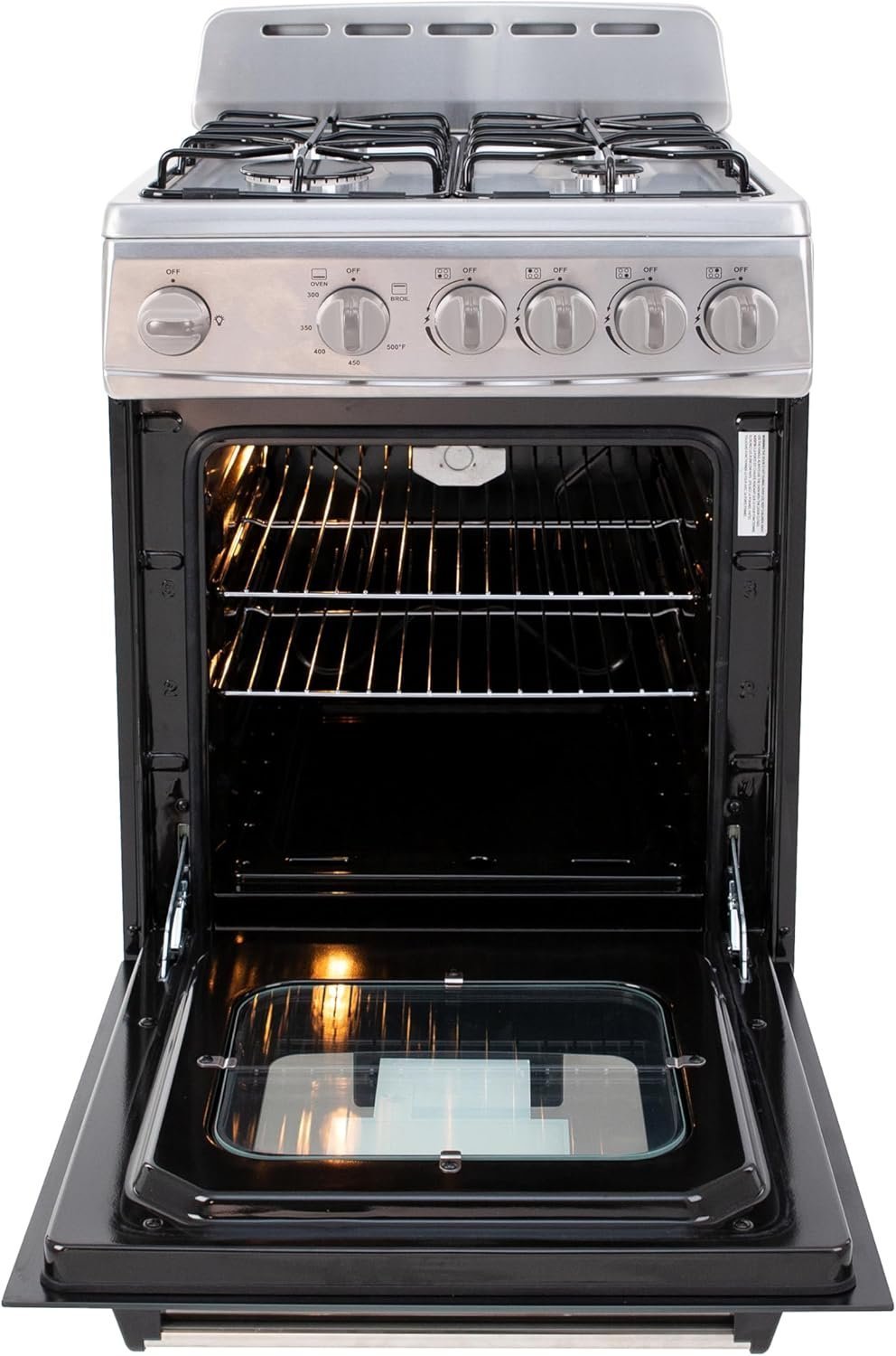 Avanti GR2013CSS 20" Freestanding Gas Range - Image 5