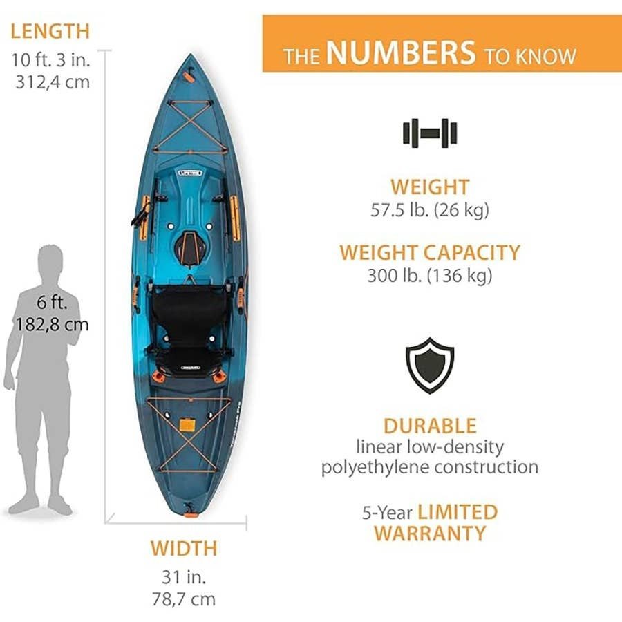 Lifetime Tamarack Pro Sit-On-Top Kayak - Image 2