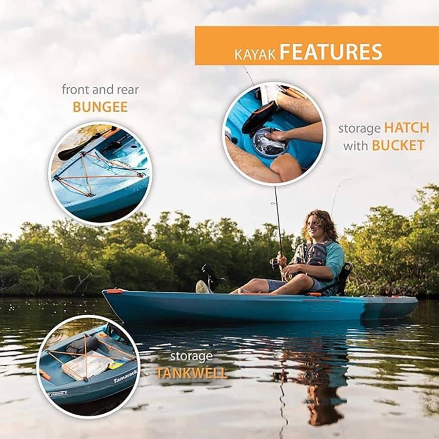 Lifetime Tamarack Pro Sit-On-Top Kayak - Image 5