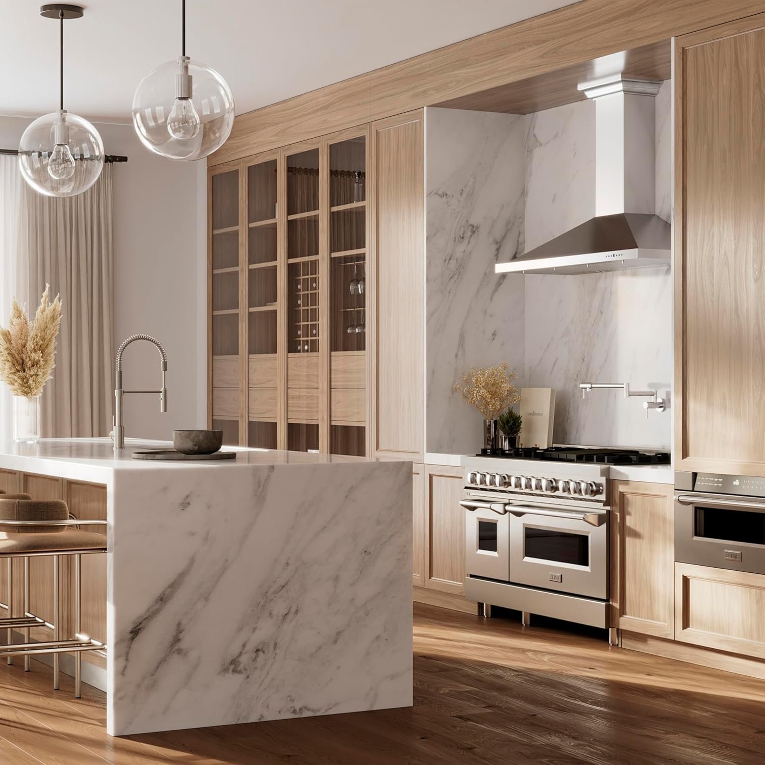 ZLINE 48" Professional Dual Fuel Range - Image 8