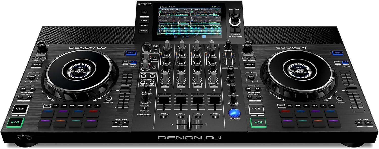 Denon DJ SC LIVE 4 4-Deck Standalone DJ - Image 9