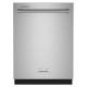 KitchenAid 24 Inch Wide 13 Place Setting Built-In Top Control Dishwasher with Third Level Utensil Rack